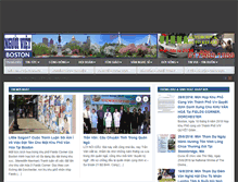 Tablet Screenshot of nguoivietboston.com